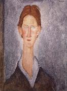 Amedeo Modigliani Young man painting